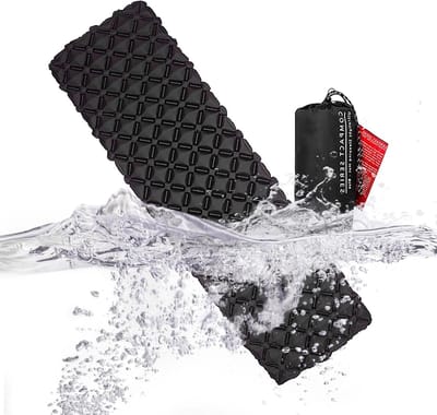 Slaapmat voor Backpacken - Kampeer Luchtmat - Kamperen en Wandelen - Ultralicht en Compact - 190x56x5.5 cm - Zwart