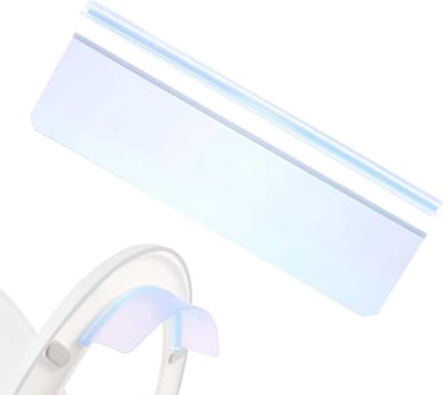 Toiletbril Bescherming - Urine Deflector - Badkamer Hygiëne - Voorkomt Spatten - 65 x 32 x 28 cm - Wit