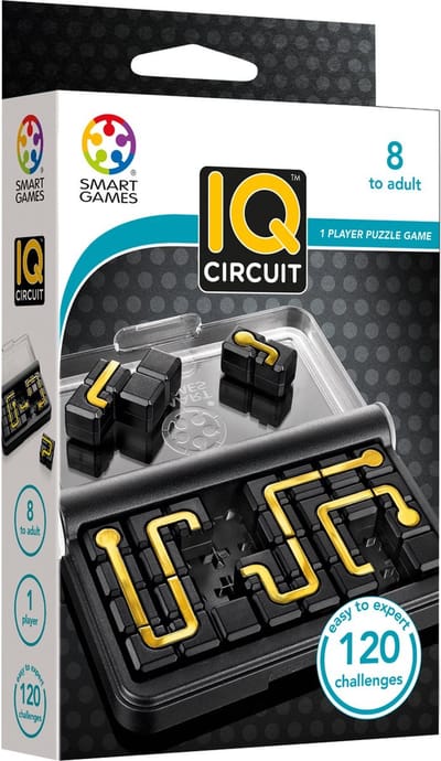 SmartGames - IQ Circuit - 120 opdrachten - Denkspel - Motivatie - Denkvermogen - Hersenen Training