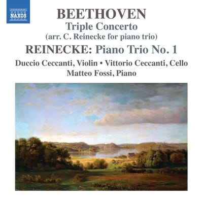 Duccio Ceccanti, Vittorio Ceccanti, Matteo Fossi - Beethoven: Triple Concerto (Arr. Carl Reinecke For Piano Trio) | Reinicke: Piano Trio No.1 (CD)