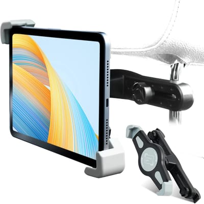 Universele Tablethouder voor in de auto - Tablet houder - Auto hoofdsteun houder - Tablet holder - 360 Graden Draaibaar - Tablet Standaard - Universeel