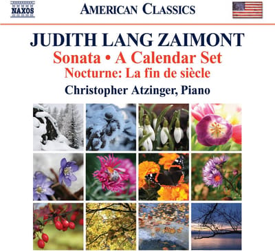 Christopher Atzinger - Zaimont: Sonata | A Calendar Set | Nocturne: La Fin De Siècle (CD)