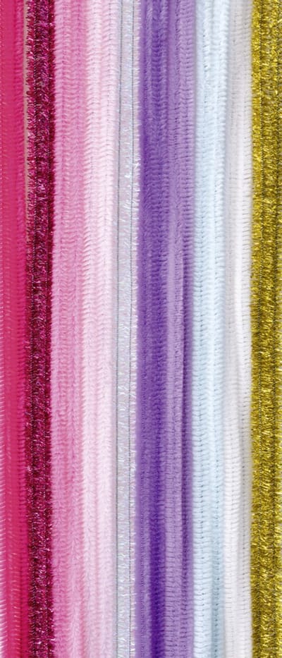 folia chenilledraad (pijpenpoetser) 'Unicorn', lengte: 500 mm, 10 stuks