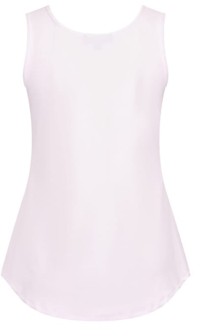 MI PIACE - Travel Top met Kant Uni 2129 Off White - Maat : XXL