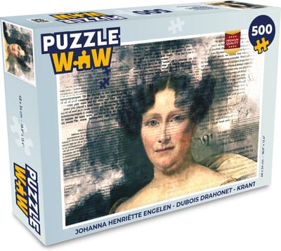 Puzzel Johanna Henriëtte Engelen - Dubois Drahonet - Krant - Legpuzzel - Puzzel 500 stukjes