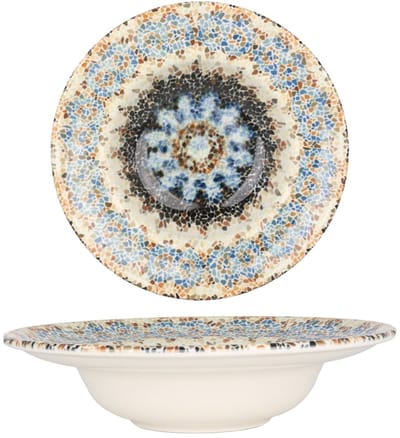 By Bone Pastabord - Armonia - Porselein - 25 cm (400cc) - set van 2