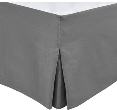 Bedbodemhoes - HOME LINGE PASSION - 160 x 200 cm + 30 cm - Antraciet