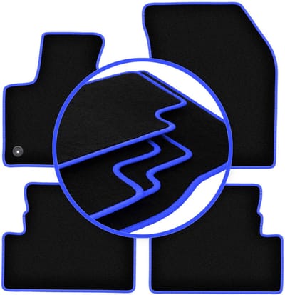 CARLUX-BLUE automatten voor: Peugeot 3008 II crossover (2016-)