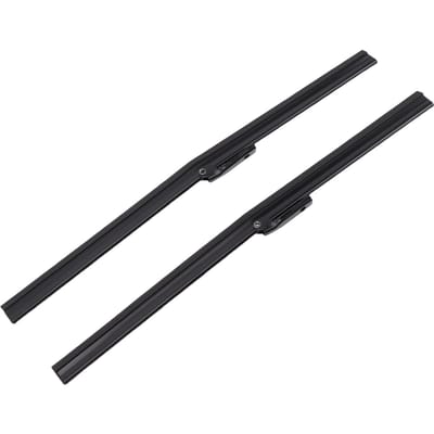 Essuie-glaces plats 10 pouces PRC1330F 575437 Remplacement pour Land Rover Série 2 2A 3 black