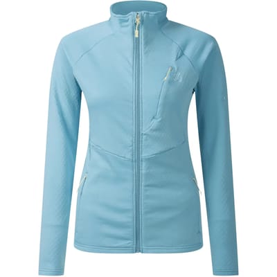 Dare2B Women's Emerging III Textured Full Zip Stretch Midlayer