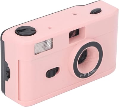 Filmcamera Herbruikbaar - Analoge Camera - Momenten Vastleggen - Ingebouwde Flitser - 35MM - Roze