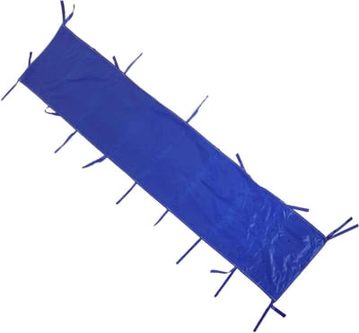 Waterdichte Tentgoot - Regenafvoer Luifel - Buiten Bijeenkomsten - Efficiënt Drainagesysteem - 400 x 42 cm - Zwart