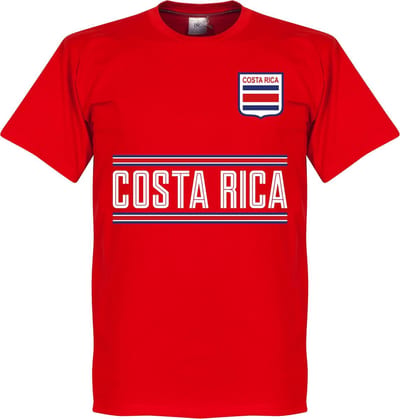Costa Rica Team T-Shirt - Rood - L