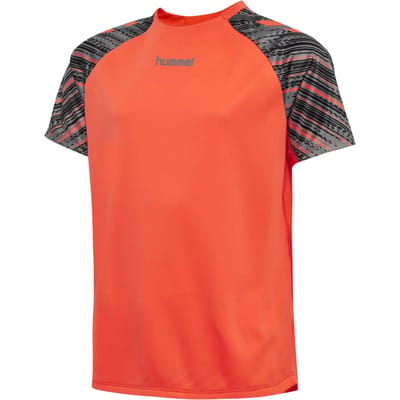 Hummel Kinder T-Shirt Blaze Pro Training Jersey 233064 Nasturtium-128 - ca. 8 Jahre