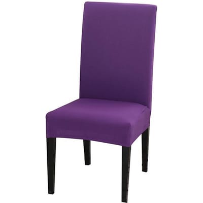 Stoelhoes spandex stretch elastische hoezen effen kleur stoelhoezen voor eetkamer keuken bruiloft banket hotel universal sizes