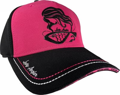 Pink Lady Angler Roze Vis Cap Comfortabele Vochtafvoerende Streetfishing Vispet Visvrouwen Vissen