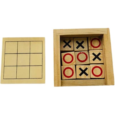 Jeu de société en bois 3 à la suite Décor de salon Décor de bureau Jeux familiaux Jeu de société beige