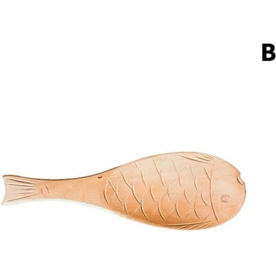 Retro Japanse Creatieve Visvorm Rijstlepel Leuke Natuur Houten Non-stick Rijstschop Scoop Keuken Kookgerei Benodigdheden