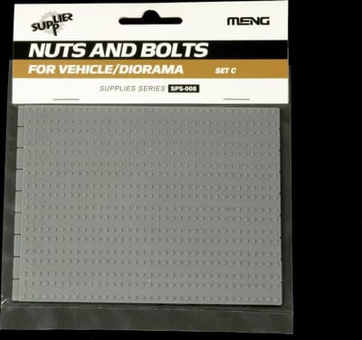 Meng Model Modelbouwdecoratie - SPS008 Nuts and Bolts Set C Accessoires set