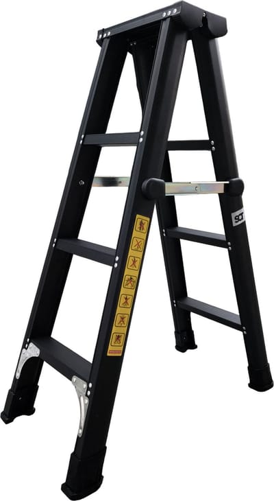 SCT - A-type Huishoudtrap - Ladder 2x4 - Compact en Lichtgewicht