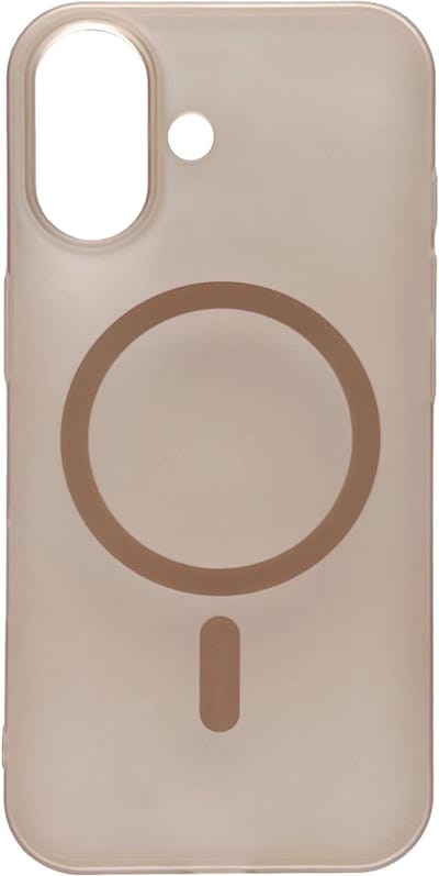 Casemania Hoesje Geschikt voor Apple iPhone 17 - Bruin - Frosted Matte Hardcase Geschikt voor MagSafe - Slim Fit Anti-Fingerprint Back Cover - Draadloos Oplaadbare Telefoonhoesje
