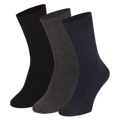 Apollo - Thermo sokken - Multi kleuren - 3-Pack - Maat 39/42 - Warme sokken - Thermosokken heren - Thermosokken dames