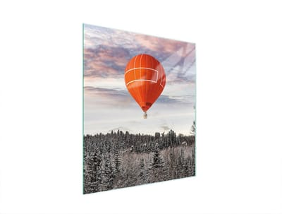 TMK ArtDeko - Snijplank van gehard glas - 45x52 cm - Veelzijdig Keukenpaneel