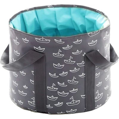 25L grand bassin de bain de pieds pliable Portable voyage baignoire de pied maison pédicure pied Spa pliant gris