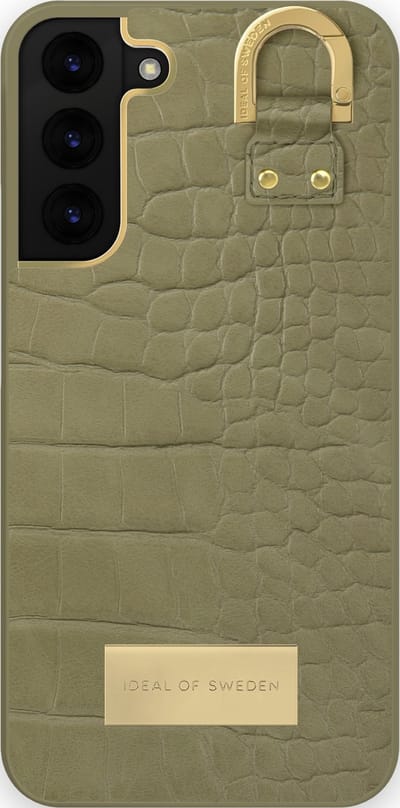 ideal of sweden fashion case atelier geschikt voor samsung galaxy s22+ sage croco