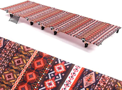 Kampeerbedje - Opvouwbaar bed - Buiten slapen - Ultralicht en draagbaar - 187x61x14cm - A
