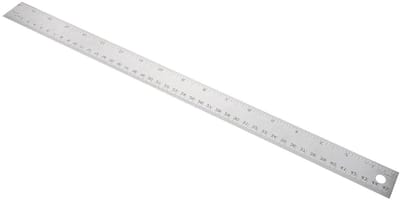RVS Liniaal Set met Korken Onderkant - Antislip Rechte Linialen voor School, Kantoor en Houtbewerking