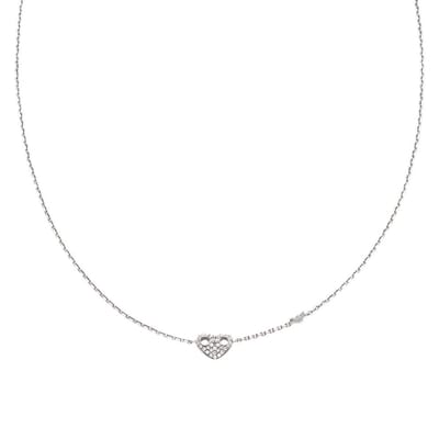 Emporio Armani EG3646040 Dames Collier 38 cm - Zilverkleurig