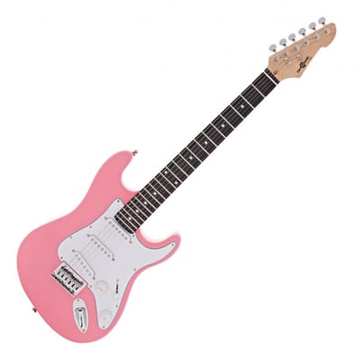 3/4 LA Elektrische Gitaar van Gear4music, Roze
