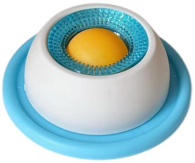 Slow Feeder Bowl voor Honden en Katten – voerbak hondAntikantelbare Hondenlangzaamvoerbak - Interactief Likvoerbord - Antislipbasis - Veilig PP Materiaal - Voor Honden & Puppy's