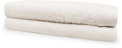Eleganzzz Handdoeken Set - Set van 2 - Handdoek 50x100cm - 420 gr/m2 - 100% Katoen - ivory