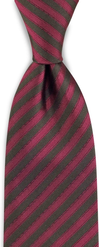 We Love Ties - Stropdassen - Stropdas Cosy Conversation - fuchsia / grijs
