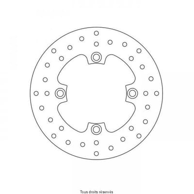 Disque de frein arrière Sifam pour Moto Kawasaki 636 NINJA ZX-6R ZX 2003 à 2017 AR Neuf