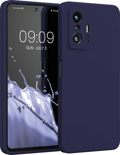 kwmobile telefoonhoesje geschikt voor Xiaomi 11T / 11T Pro - Hoesje voor smartphone - Back cover in deep ocean