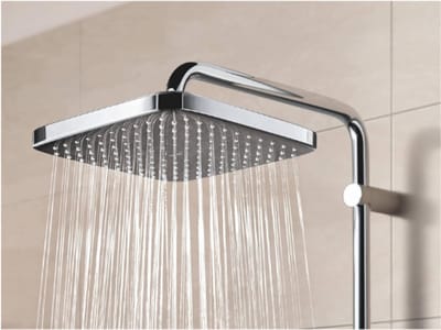 Thuys – Vitalio Comfort 250 Cube Hoofddouche – 250 Mm – 1 Straalsoort – Chroom – Vierkante Regendouche