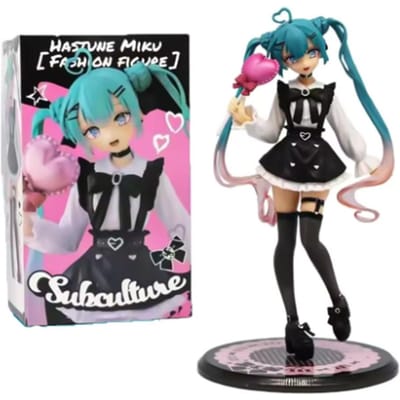 Fille Sexy Hatsune Miku Personnage d'Anime Mode Sous-culture PVC Modèle de Collection Poupée pour Décoration Intérieure Figurine d'Action