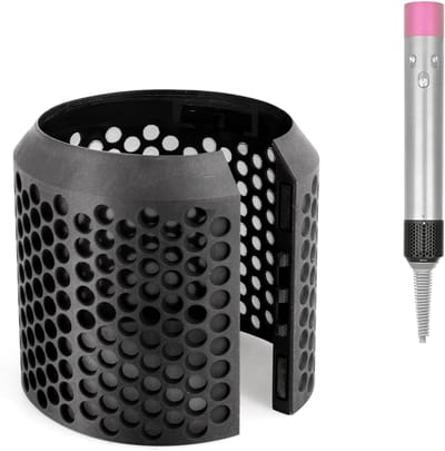 Geschikt voor Dyson Airwrap HS01 HS05 Krultang - Filter Beschermhoes, Haarstyler Filter Vervanging, Stofkap Accessoire，zwart