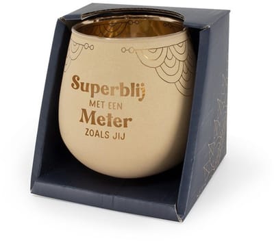 Sfeerlichthouder - Superblij Meter