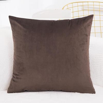 Effen Velours Kussenhoes Huis Nieuwjaar Decoratief 40*40/45*45/50*50/55*55/60*60cm Kussenhoes Housse De Coussin Cojines 50x50cm