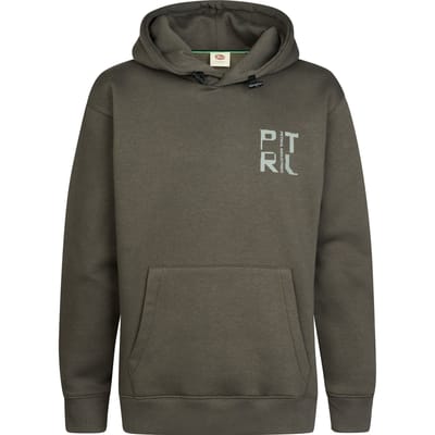 Petrol Industries - Jongens Relaxed hoodie met print millplace - Grijs - Maat 140