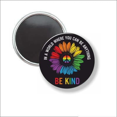 Button Met Magneet 58 MM - Be Kind - NIET VOOR KLEDING