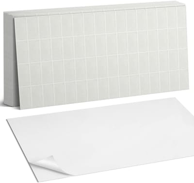 Coloray Plaktegels - Een eenvoudig mozaïek van rechthoeken Zelfklevende Wandtegels - 40 cm x 20 cm - Romig Plaktegels - 10 stuks - Rechthoek PVC Tegels - Plaktegels Badkamer - Vloertegels Zelfklevend - Vinyl Tegels Zelfklevend - Portugese Tegels