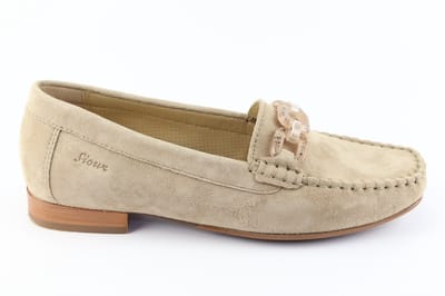 Sioux - Cortizia - Instappers - beige nubuck/suede - 40