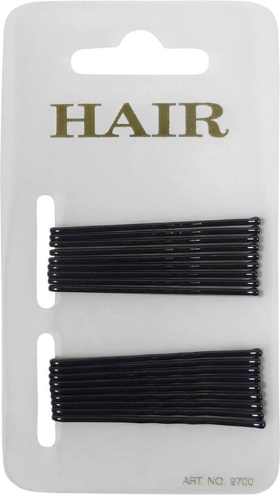 Haarsoires Haarspeld Schuifspeldjes 5cm - Basic - Zwart - Set van 18 - Haarklem - Haarclip - Haaraccessoires voor Dames & Kinderen - Hair Clip - Decoratieve Haaraccessoire