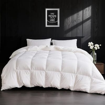 Donzen dekbed 200x200 cm - All year dekbed met hoge vulling - 100% Egyptisch katoen