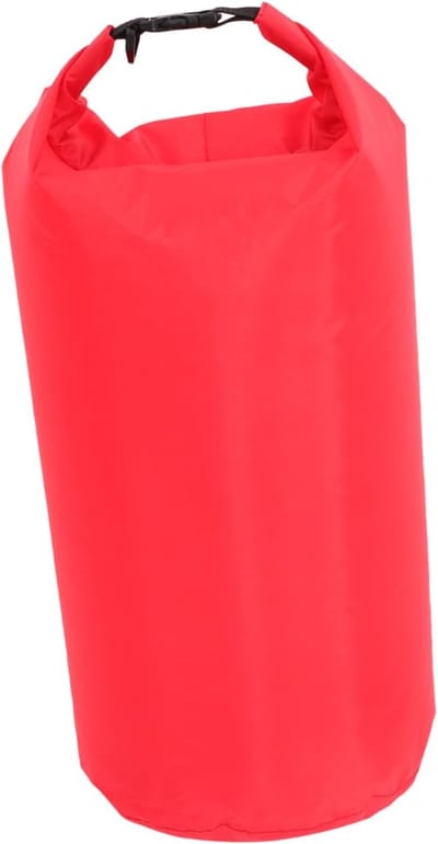 Compressie Droge Zak - Waterdichte Opbergzak - Buitenactiviteiten Opslag - Lichtgewicht Nylon Materiaal - 15 Liter Capaciteit - Rood